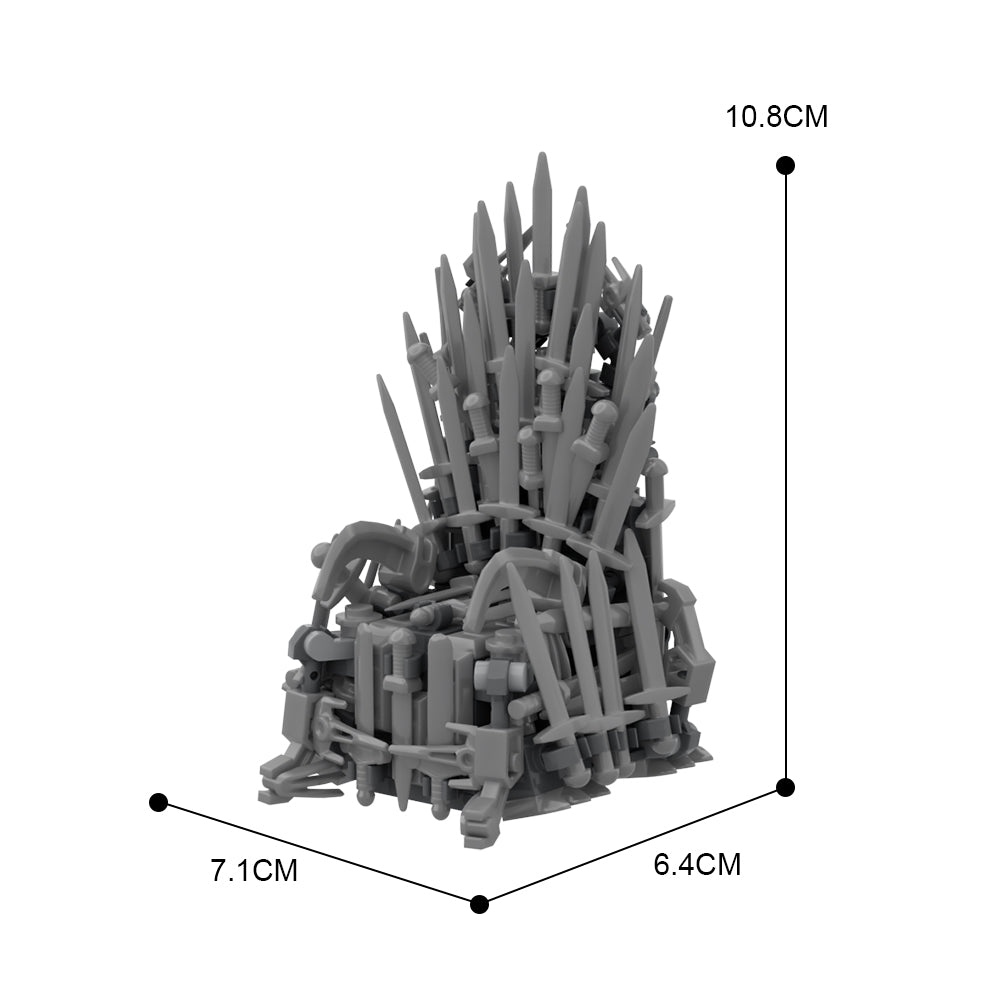 MOC Iron Throne - Game of Thrones