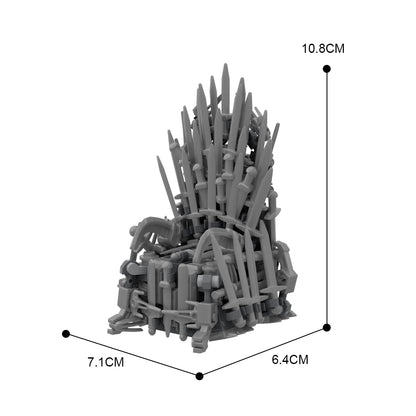 MOC Iron Throne - Game of Thrones