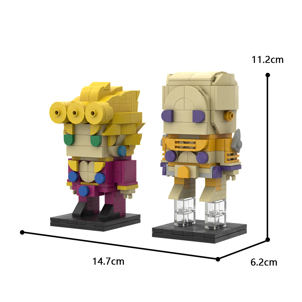 MOC Giorno Giovana and the Golden Experience - JoJo