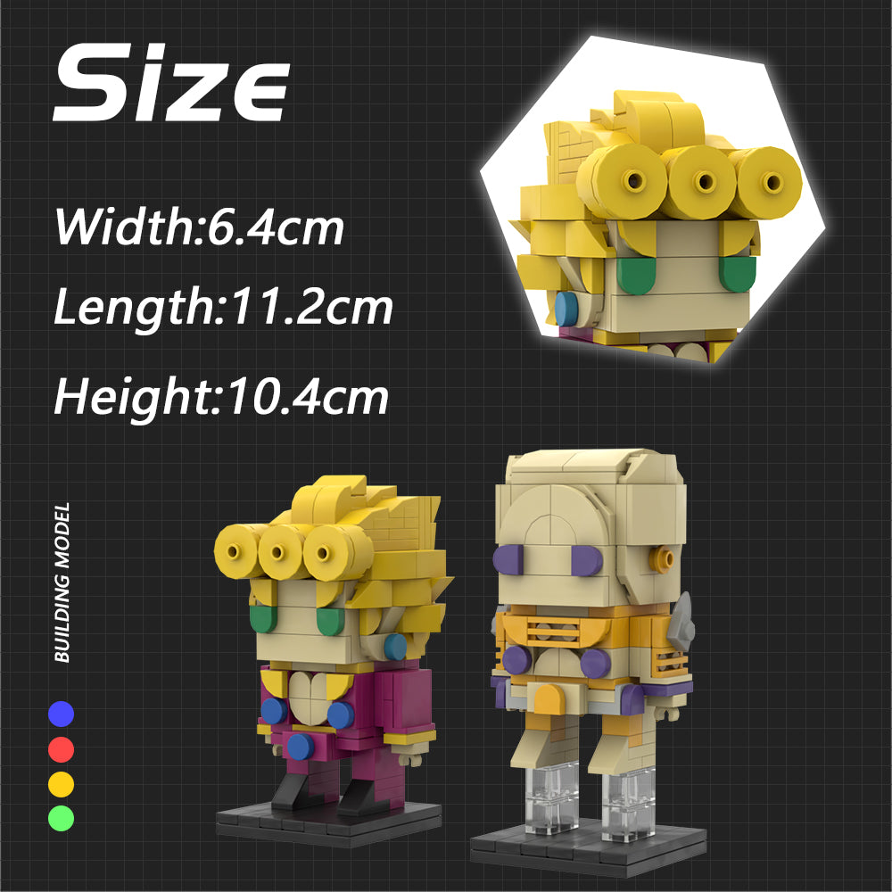 MOC Giorno Giovana and the Golden Experience - JoJo