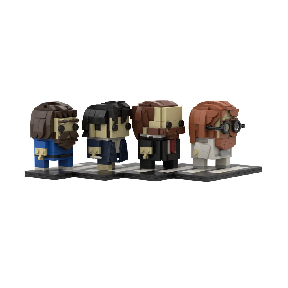 MOC The Beatles BrickHeadz