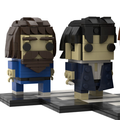 MOC The Beatles BrickHeadz
