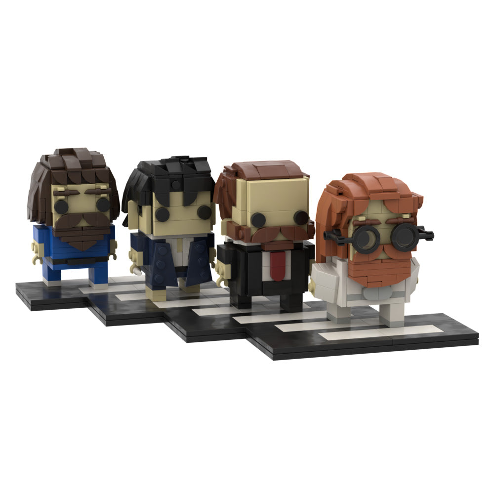 MOC The Beatles BrickHeadz