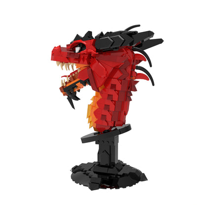 MOC Flame Red Dragon -Chi Xiao