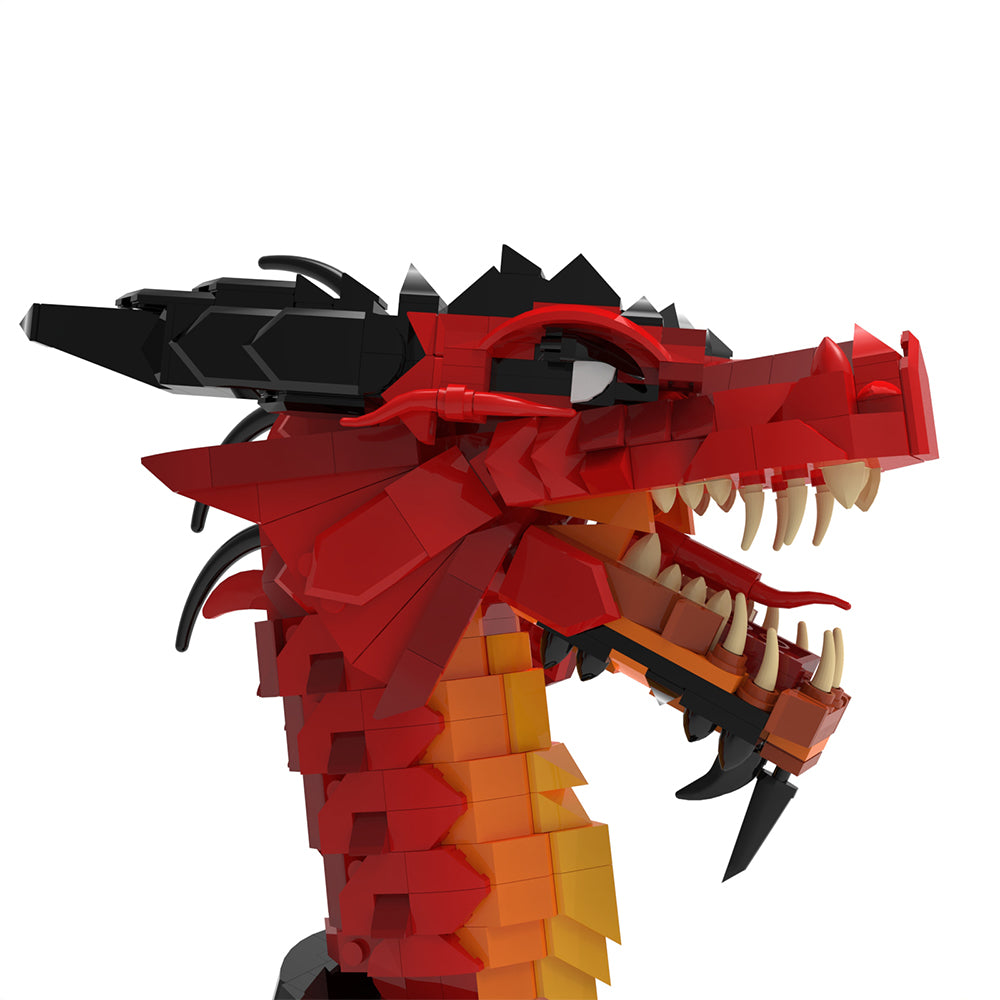 MOC Flame Red Dragon -Chi Xiao