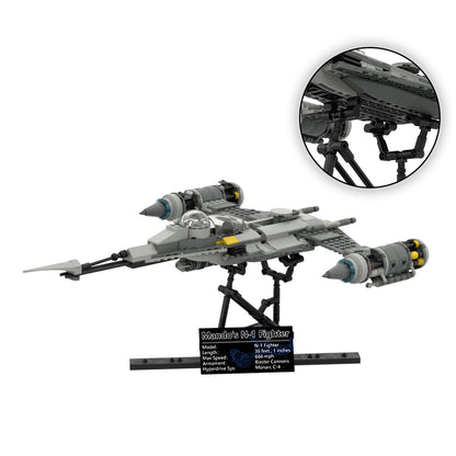 Stand Support compatible with #75325 + Din Djarin's N-1 Starfighter