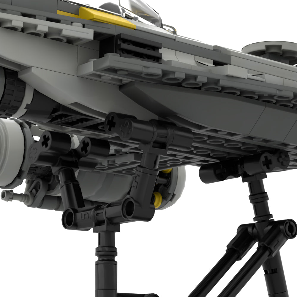 MOC Stand Support for N-1 Starfighter compatible with #75325 #75301 #75342 #75333 building blocks series bricks set