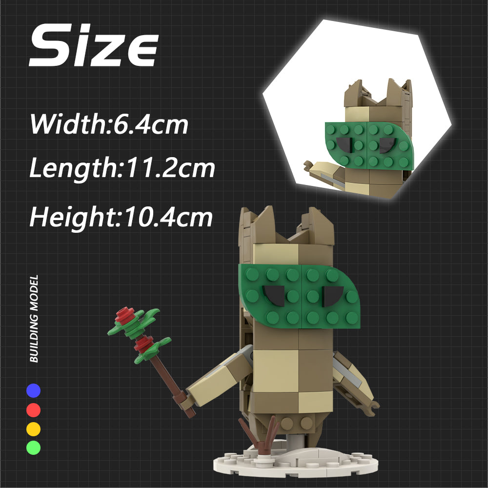 MOC Tan Korok -Legend of Zelda BOTW building blocks series bricks set
