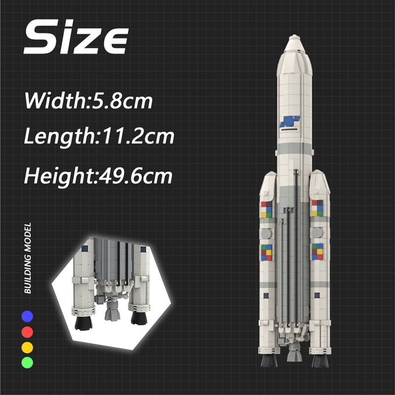 MOC-93722 1:110 Ariane 5 ECA
