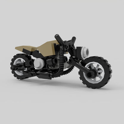 MOC Minifigure Scale Motorcycle