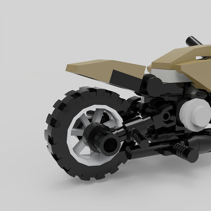 MOC Minifigure Scale Motorcycle