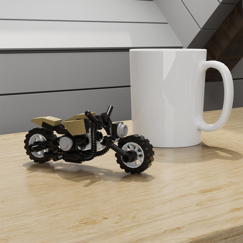 MOC Minifigure Scale Motorcycle