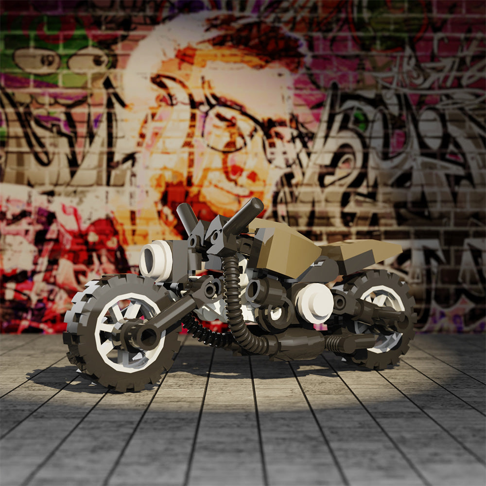 MOC Minifigure Scale Motorcycle