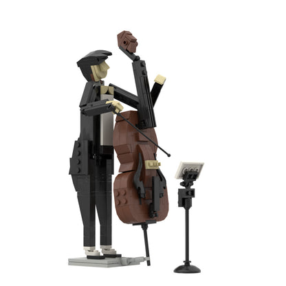 MOC Orchestra - trumpeter violinist male cellist female cellist