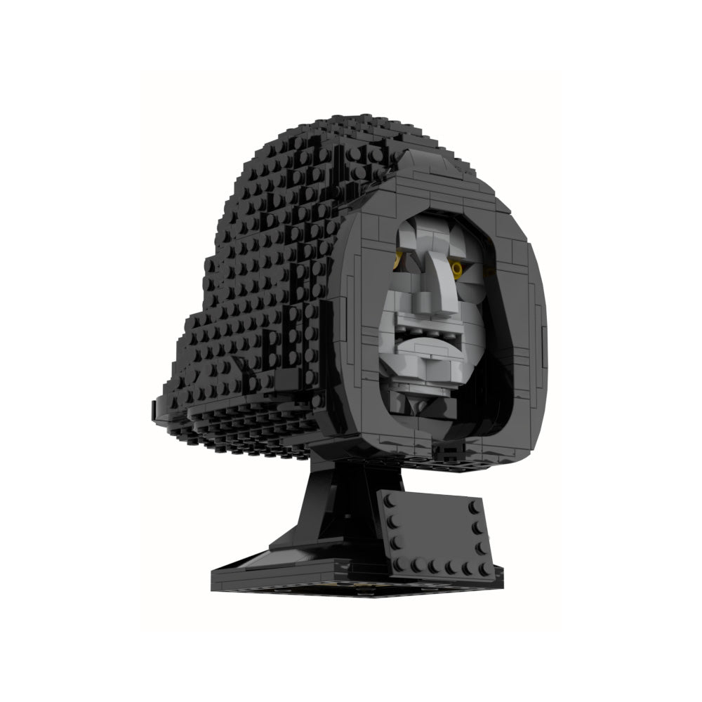 MOC Emperor Palpatine Bust - Helmet Collection Style building blocks series bricks set