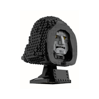 MOC Emperor Palpatine Bust - Helmet Collection Style building blocks series bricks set