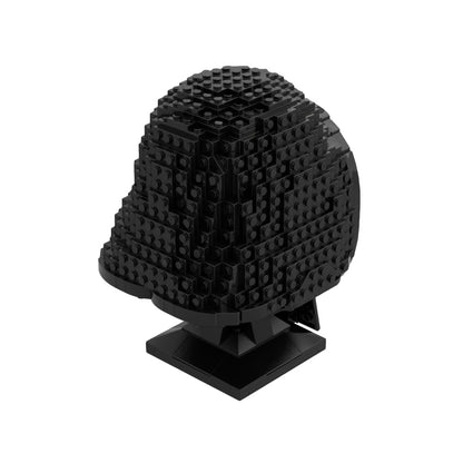 MOC Emperor Palpatine Bust - Helmet Collection Style building blocks series bricks set