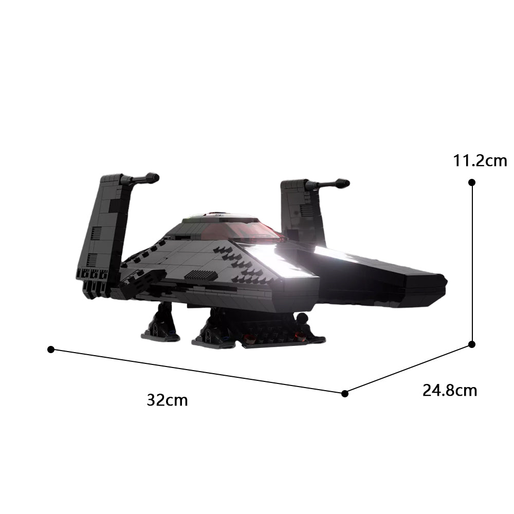 MOC-106887 PiXEL-DANs INQUISITOR SHUTTLE from Obi Wan Kenobi Live Action show