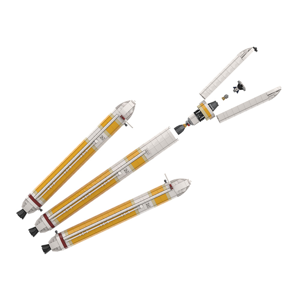 MOC-101254 Delta IV Heavy with Parker Solar Probe [Saturn V scale]