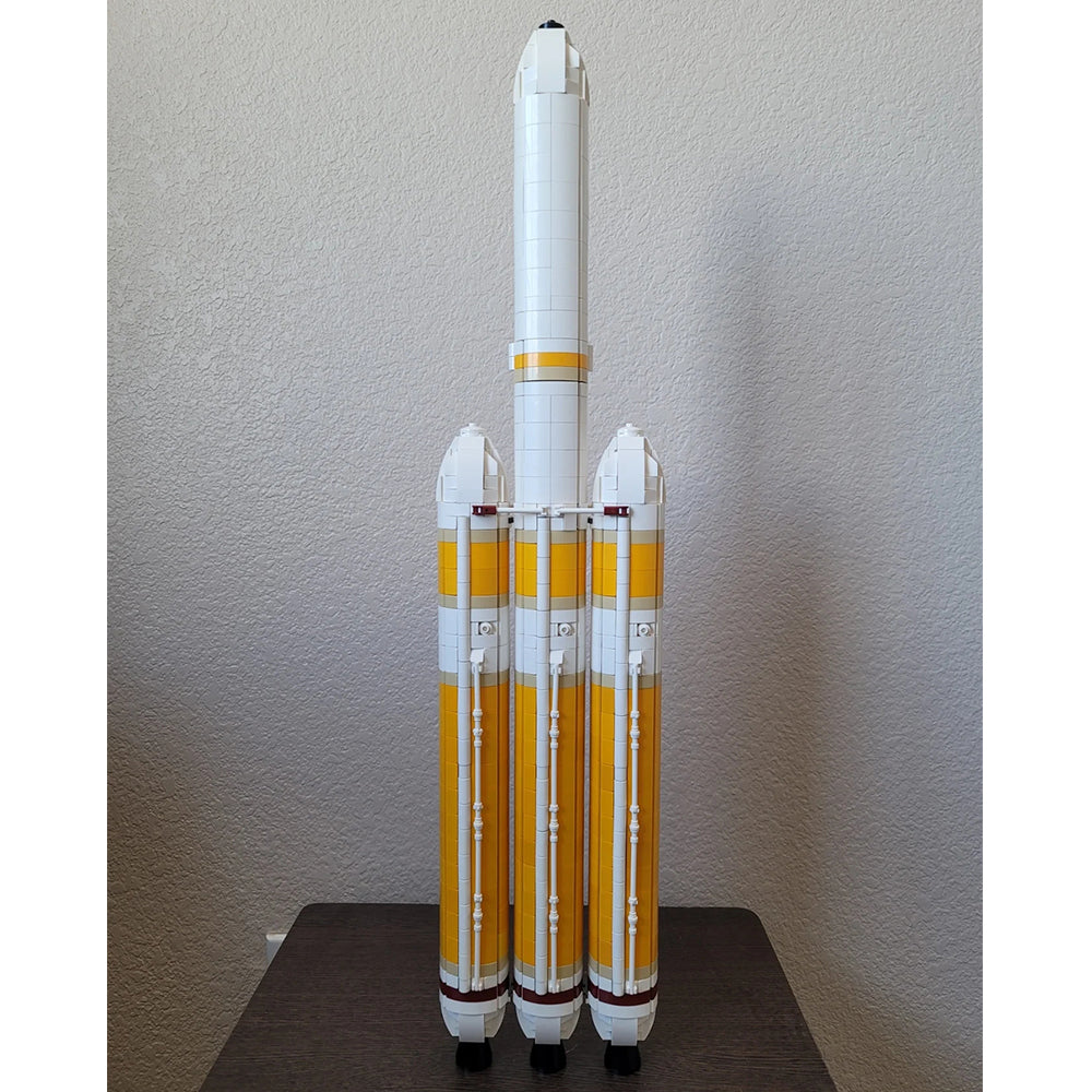 MOC-101254 Delta IV Heavy with Parker Solar Probe [Saturn V scale]