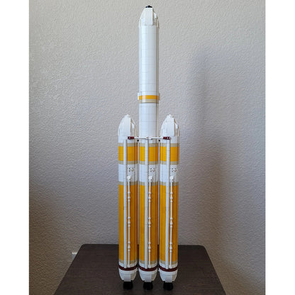 MOC-101254 Delta IV Heavy with Parker Solar Probe [Saturn V scale]