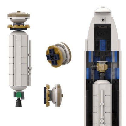 MOC-47289 Ultimate Atlas V (Saturn V scale) building blocks series bricks set
