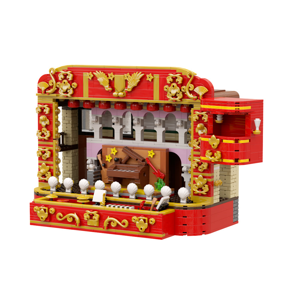 MOC The Muppet Show Theater compatible with 71033 building blocks kit with compatible bricks