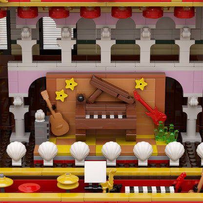 MOC The Muppet Show Theater compatible with 71033 building blocks kit with compatible bricks