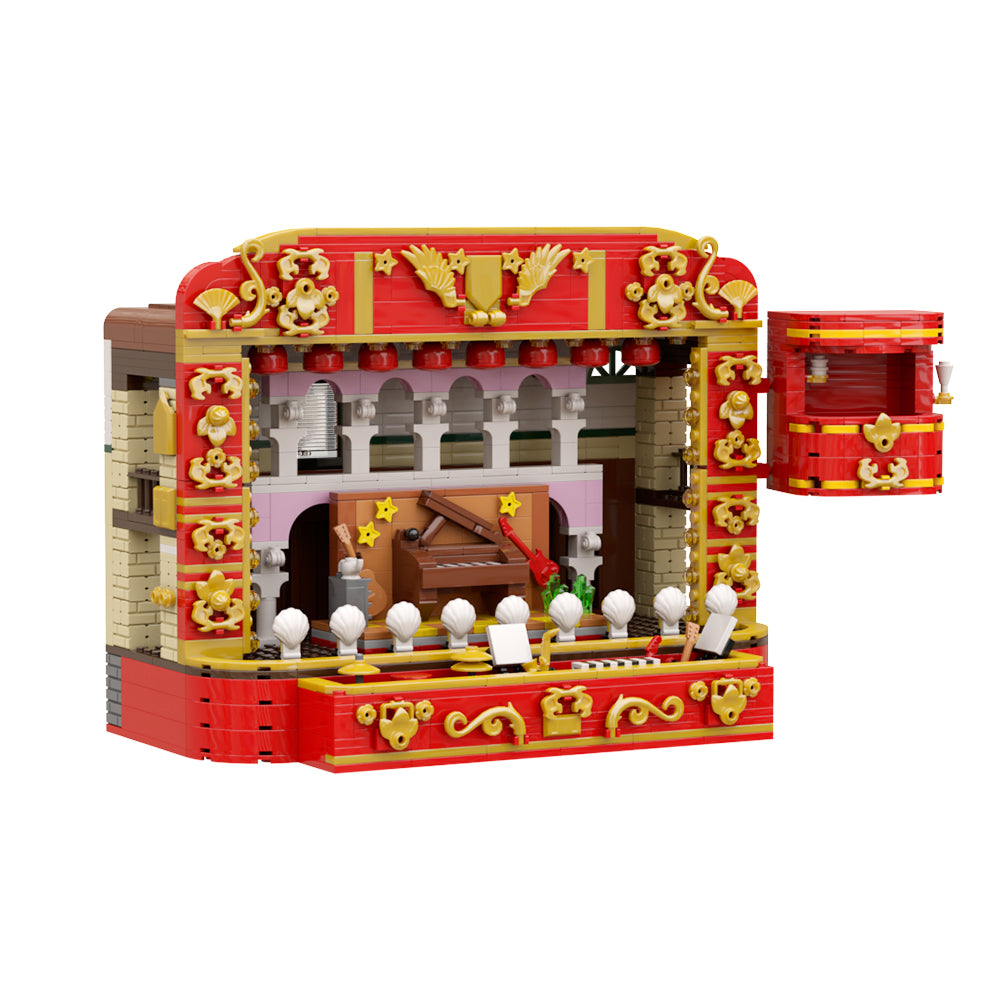 MOC The Muppet Show Theater compatible with 71033 building blocks kit with compatible bricks
