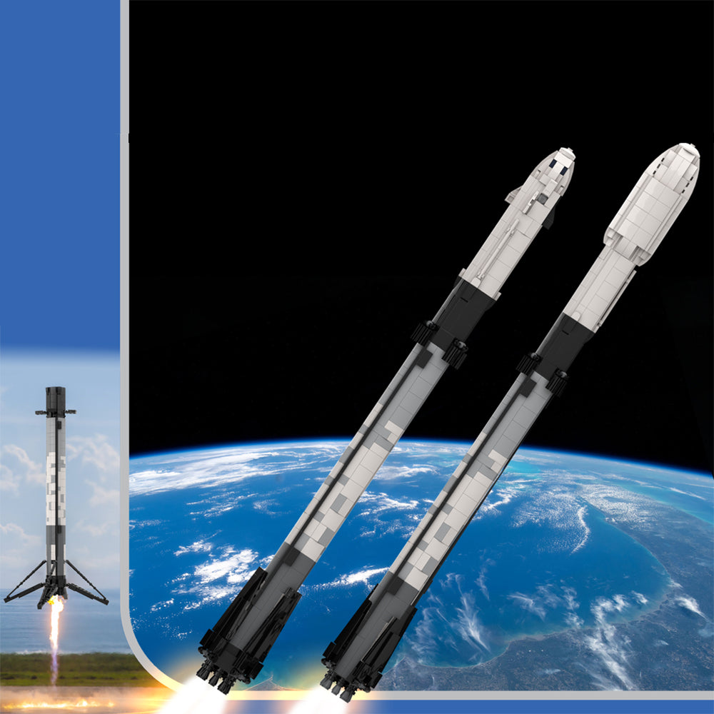 MOC-41953 Ultimate Space X Falcon 9 [1:110 scale] building blocks series bricks set