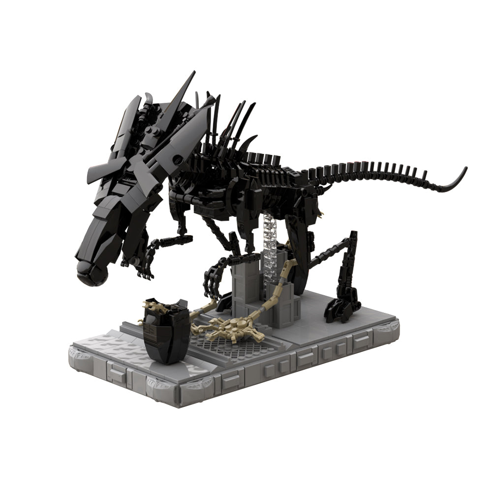 MOC Alien queen from moive Alien building blocks bricks set