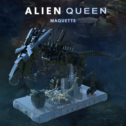 MOC Alien queen from moive Alien building blocks bricks set
