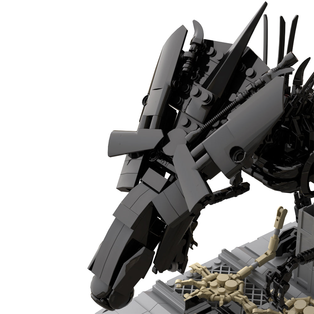 MOC Alien queen from moive Alien building blocks bricks set