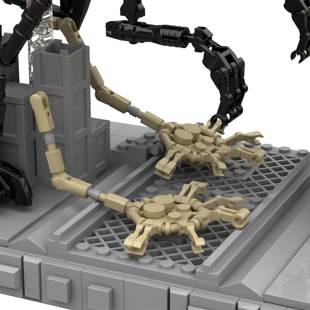 MOC Alien queen from moive Alien building blocks bricks set
