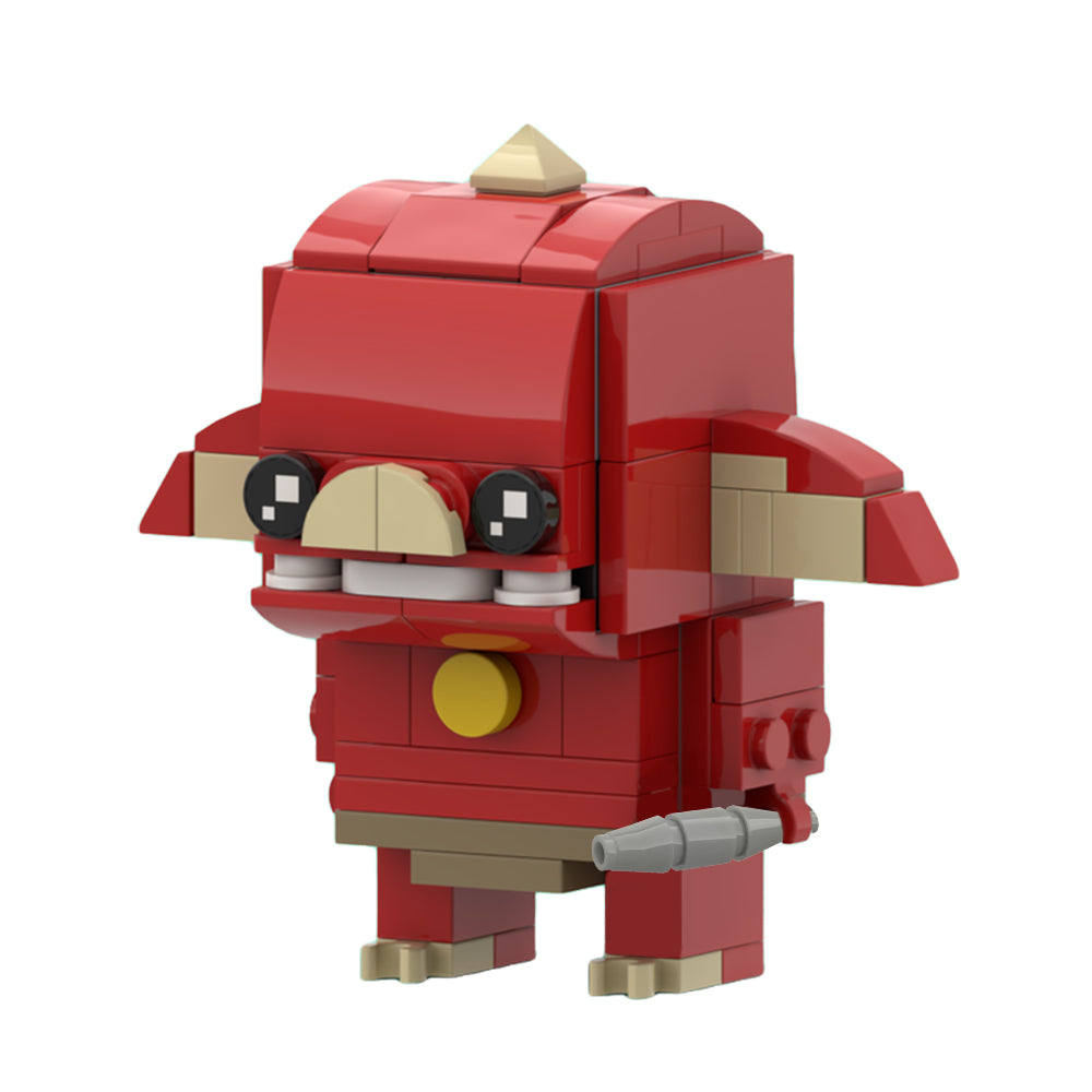 MOC-63737 Red Bokoblin- The Legend of Zelda (Breath of the Wild) Brickheadz