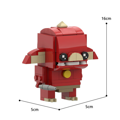 MOC-63737 Red Bokoblin- The Legend of Zelda (Breath of the Wild) Brickheadz