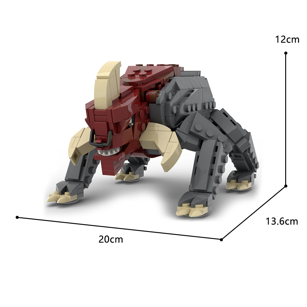 MOC-113817 Reek Beast - From Petranaki / Geonosian Arena building blocks series bricks set
