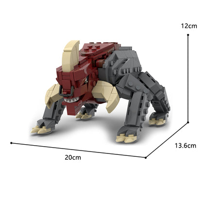MOC-113817 Reek Beast - From Petranaki / Geonosian Arena building blocks series bricks set