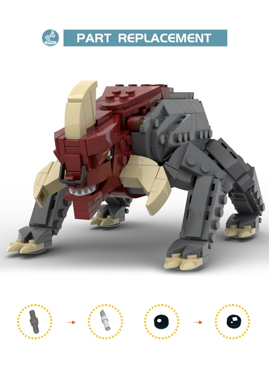 MOC-113817 Reek Beast - From Petranaki / Geonosian Arena building blocks series bricks set