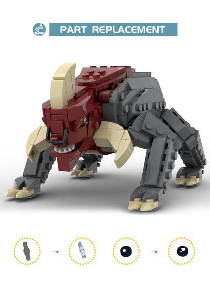 MOC-113817 Reek Beast - From Petranaki / Geonosian Arena building blocks series bricks set