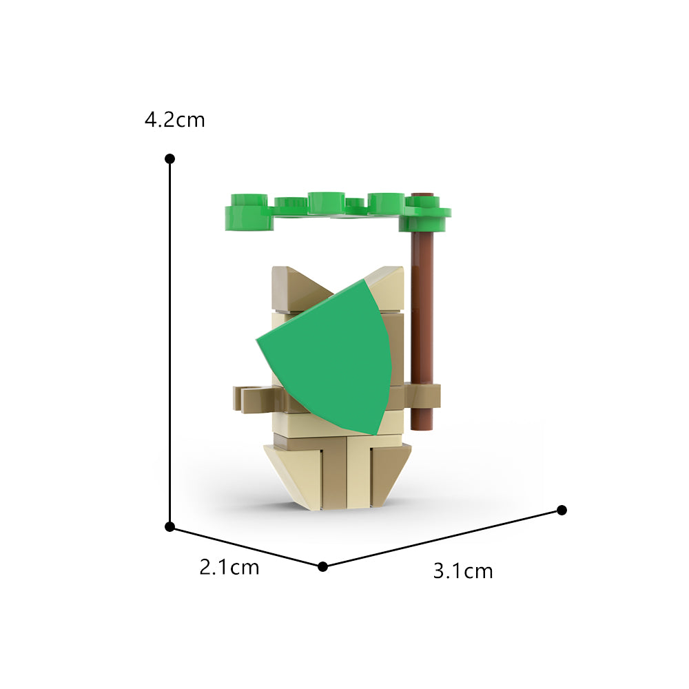 MOC The Legend of Zelda: Breath of the Wild Tears of the Kingdom Ancient Shrine building blocks game series bricks set