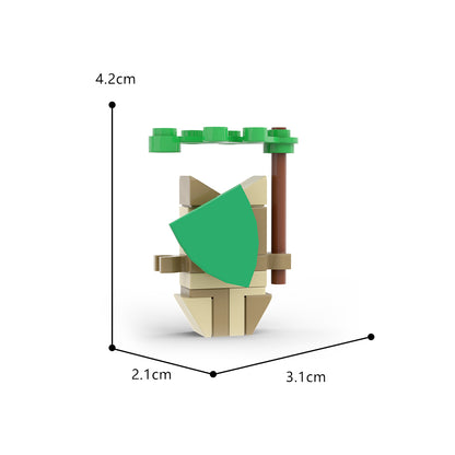 MOC The Legend of Zelda: Breath of the Wild Tears of the Kingdom Ancient Shrine building blocks game series bricks set