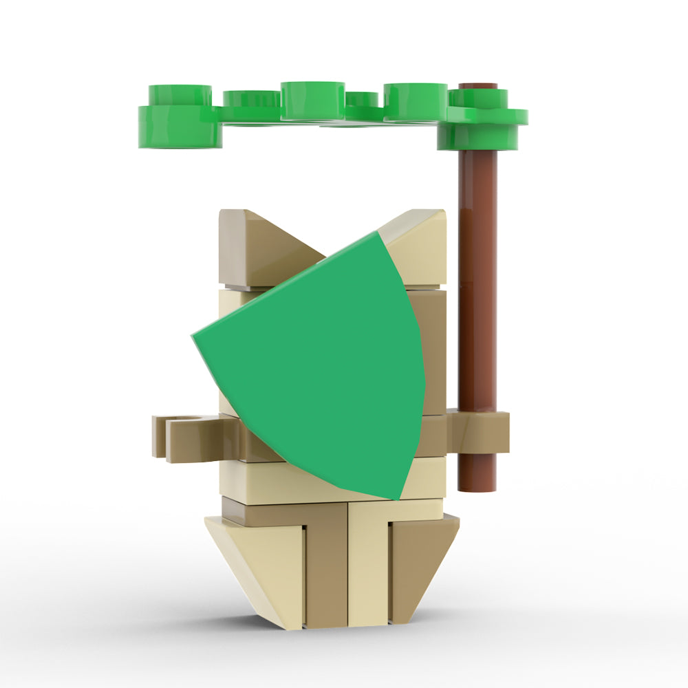 MOC The Legend of Zelda: Breath of the Wild Tears of the Kingdom Ancient Shrine building blocks game series bricks set