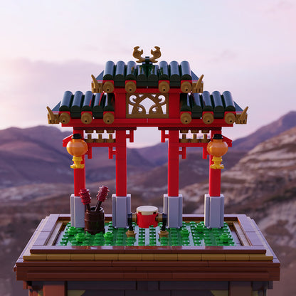 MOC-117295 Seasons In Time Calendar building blocks kit with compatible bricks