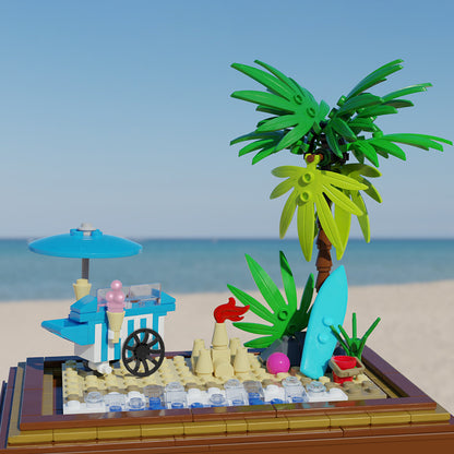 MOC-117295 Seasons In Time Calendar building blocks kit with compatible bricks