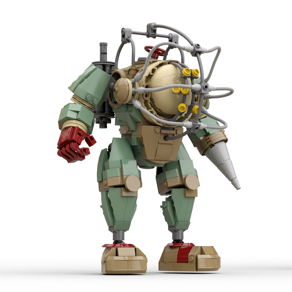 MOC BioShock Big Daddy building blocks series bricks set
