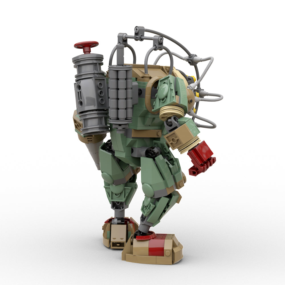 MOC BioShock Big Daddy building blocks series bricks set