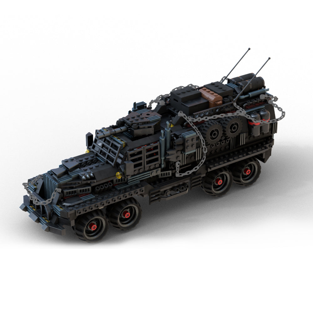 MOC-116001 8 x 8 Reisiger Mad Max The War Rig building blocks kit with compatible bricks