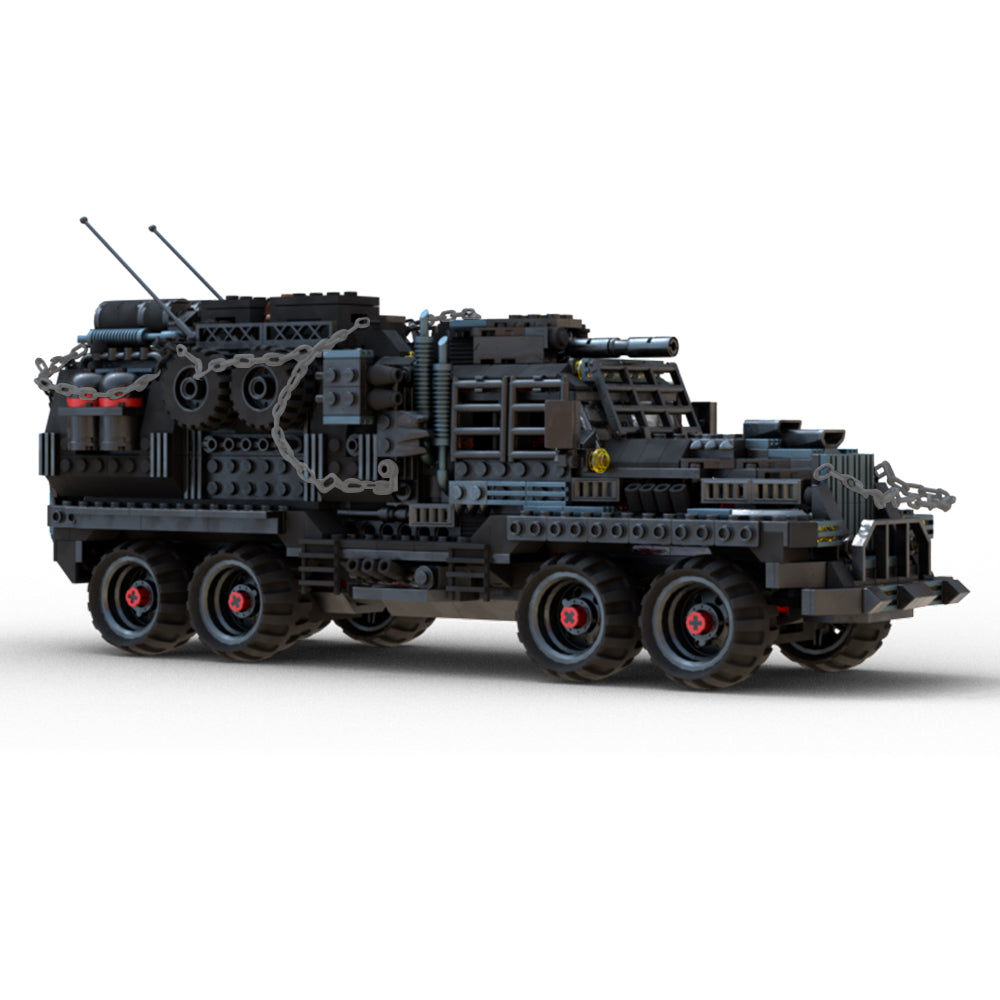 MOC-116001 8 x 8 Reisiger Mad Max The War Rig building blocks kit with compatible bricks
