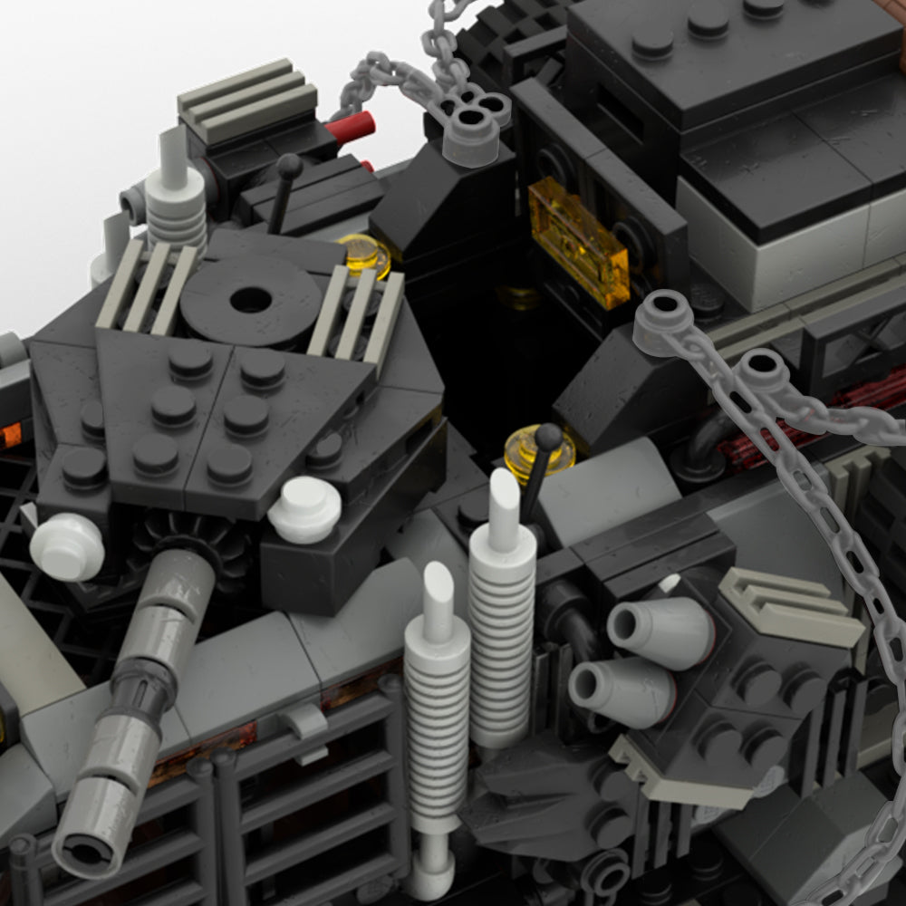 MOC-116001 8 x 8 Reisiger Mad Max The War Rig building blocks kit with compatible bricks